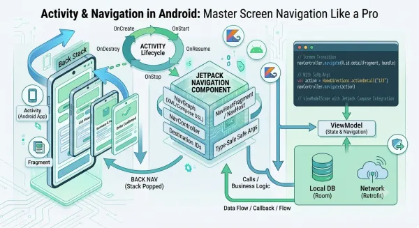 Activity & Navigation in Android: Master Screen Navigation Like a Professional Android Developer