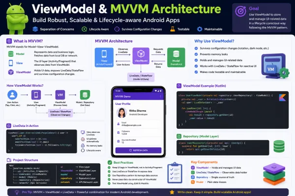 ViewModel and MVVM Architecture