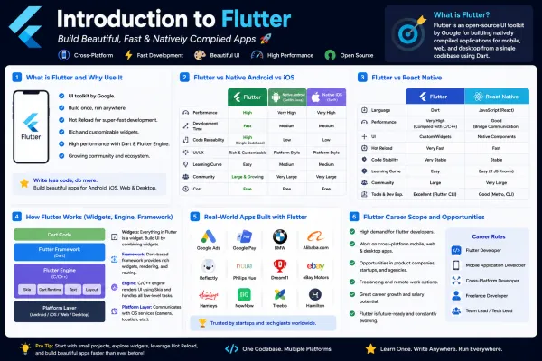 Flutter Setup & Project Structure: Complete Guide to Installing Flutter and Building Your First App